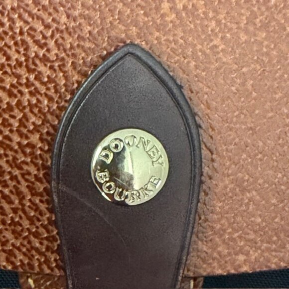 DOONEY and BOURKE Black Nylon Pocket Shopper Tote Bag XL - Picture 6 of 13